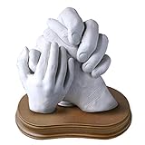 Machen Sie eine 3D-Skulptur aus Ihren Händen, alles, was Sie für 3D-Drucke benötigen. Perfektes Geschenkset für Hochzeiten, Taufen, Muttertag, Vatertag, Weihnachten, Jubiläum, etc. 4 Hände (mit Ständer)