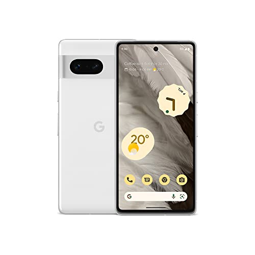 Google Pixel 7 – Entsperrtes Android-Smartphone mit Weitwinkelobjektiv – 128GB - Snow