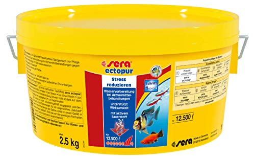 sera 02330 ectopur 2,5 kg - Unterstützt die Arzneimittelwirkung bei äußerlichen Erkrankungen und mindert Stress