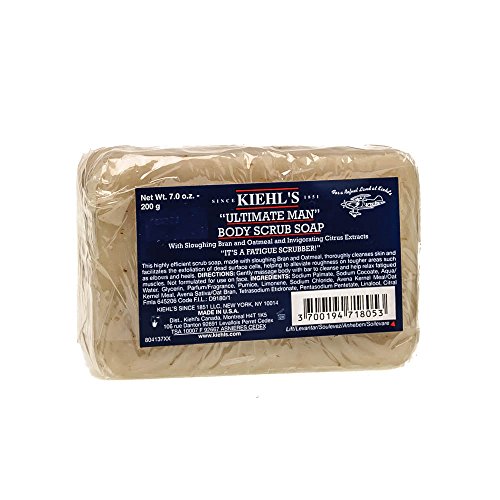 Kiehl's Ultimate Man Body Scrub Soap Stückseife, 200 g