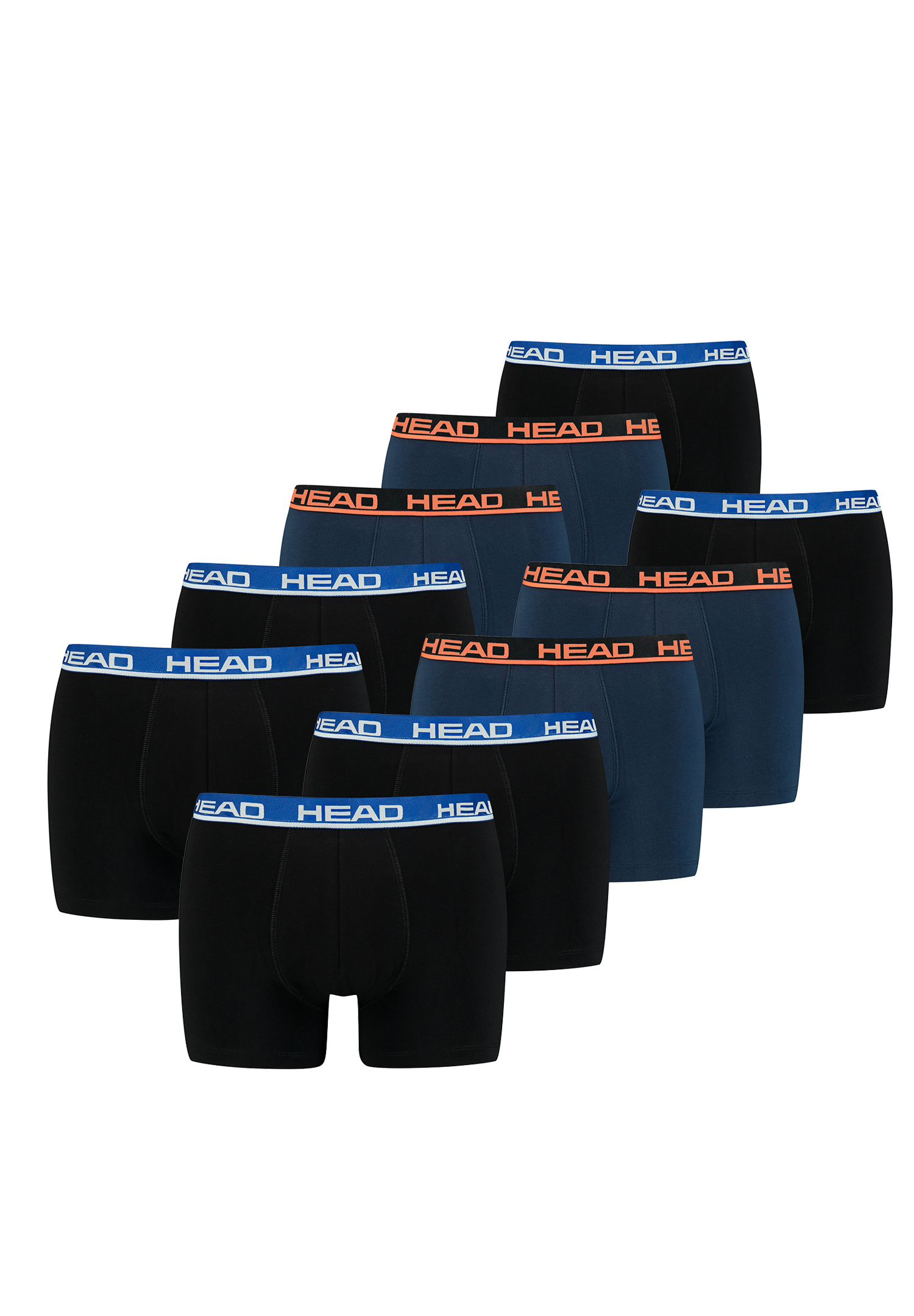 HEAD Herren Men&#039;s Basic Boxers Boxer Shorts 10 er Pack