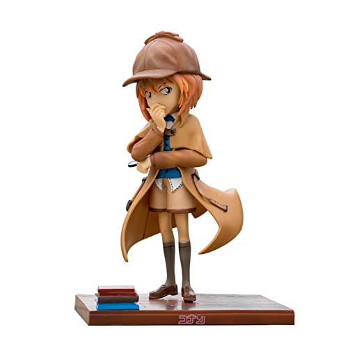 FABIIA Anime Detektiv Conan Modell, PVC Sherlock Holmes Haibara Ai Zeichentrickfigur Spielzeugserie, 22 cm Statische Stehende Puppe Spielzeugsammlung Modell Statue Puppe Geschenk(Size:22cm)