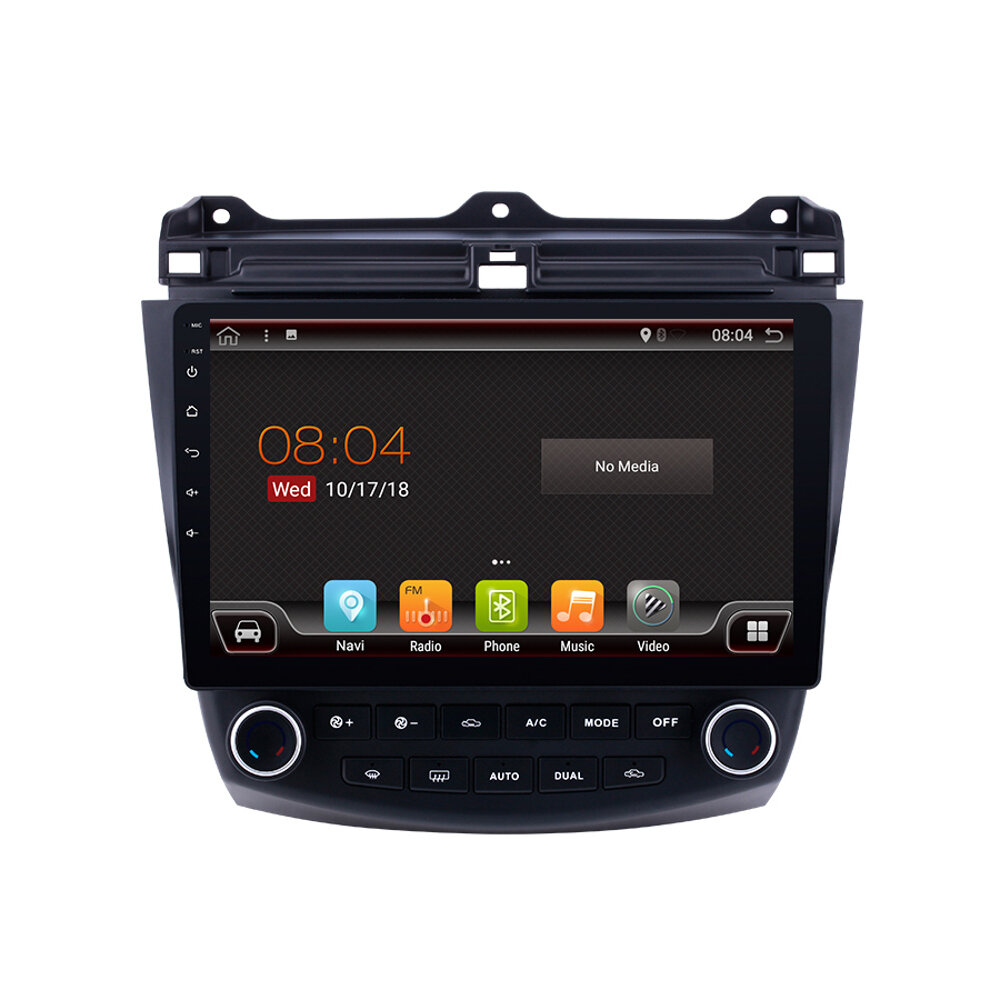 YUEHOO 10,1 Zoll 2 DIN für Android 8,0 Autoradio 2+32G Quad Core MP5 Player GPS WIFI 4G AM RDS Radio für Honda Accord 20