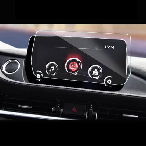 JiAQen Navigation Displayschutzfolie Auto Für Mazda 6 Atenza 2019 2020,Kratzfest Navigation Schutzfolie Auto Navi Folie Zubehör,A/1 Uk