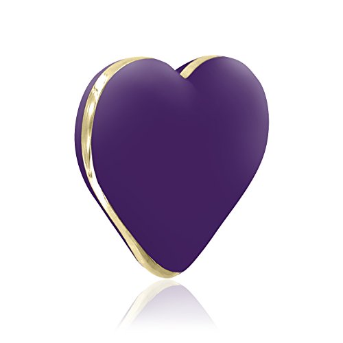 Rianne S Heart Vibe Auflege-Vibrator in Herzform Deep violett lila E26357