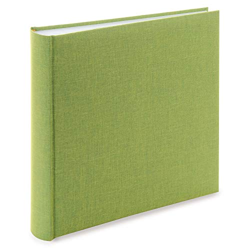 Goldbuch Fotoalbum, Summertime Trend, 30 x 31 cm, 100 weiße Seiten mit Pergamin-Trennblättern, Leinen, Hellgrün, 31805