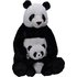Wild Republic Jumbo Panda Mom & Baby Mom ca.76cm und Baby ca.30cm by W24099 Riesen Stofftier Plüschtier