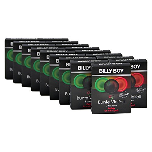 51 (17 x 3er) Billy Boy Color Kondome