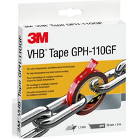 3M GPH-110F19-3 Klebeband Grau (L x B) 3 m x 19 mm 1 Rolle(n) (GPH-110F19-3)