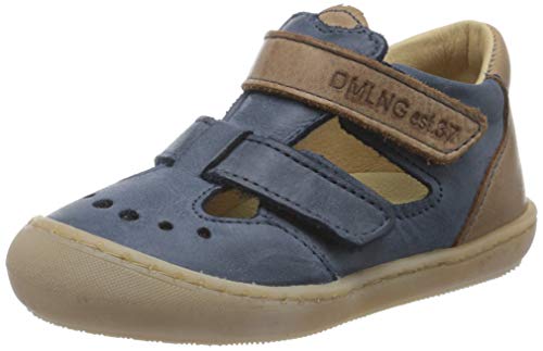 Däumling Unisex Baby Sven Sneaker, Blau (Chalk Jeans 42), 22 EU