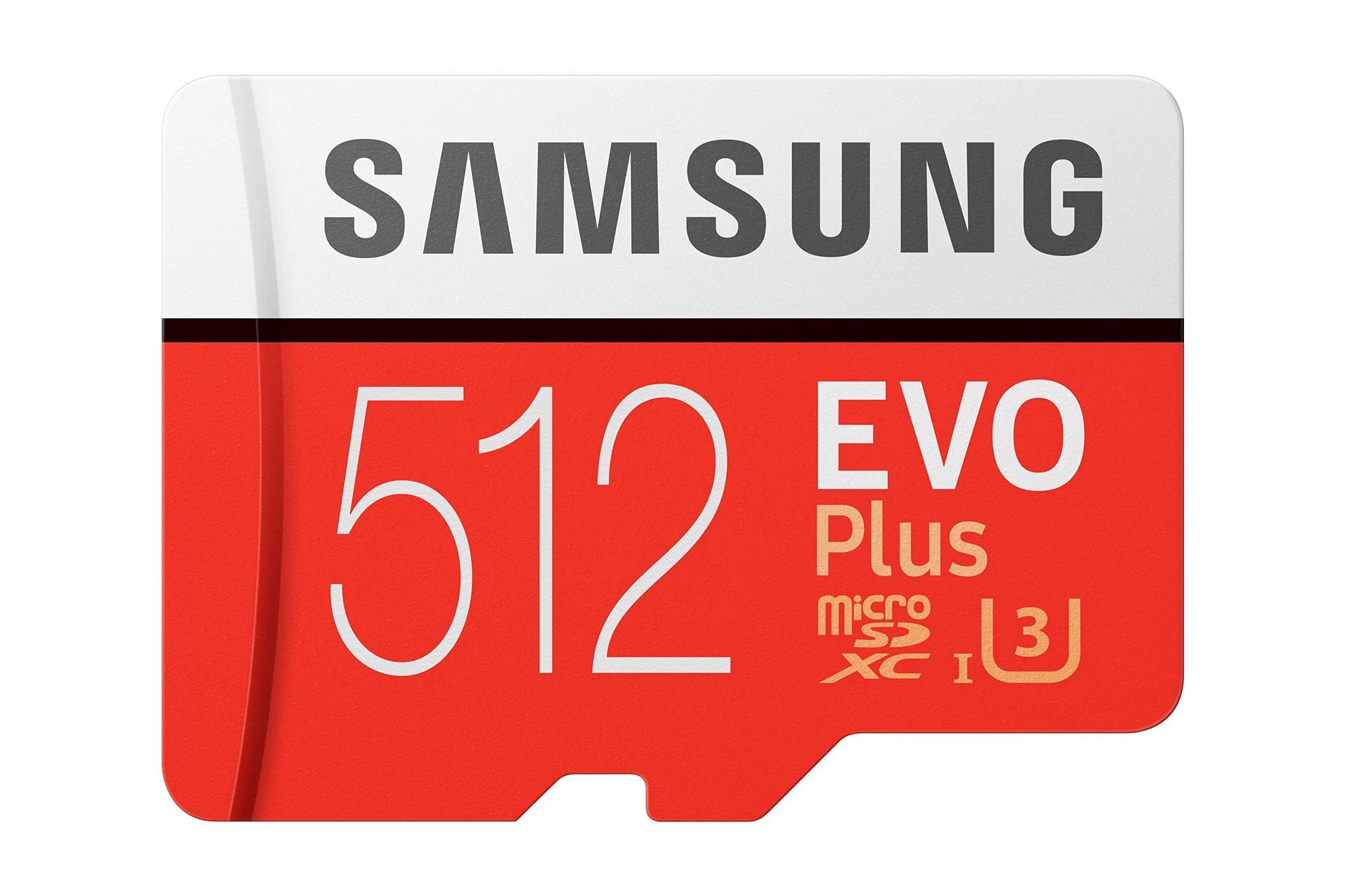 512GB Samsung EVO Plus MicroSDXC 100MB/s +Adapter