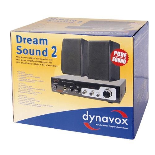 Dynavox Dream Sound Set II (Hifi Verstärker 150 Watt) schwarz