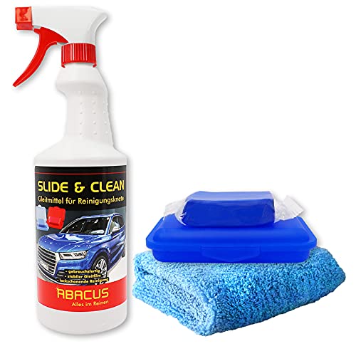 ABACUS Reinigungsknete und Gleitmittel für das Auto (7309)