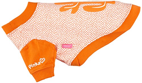 Pinkaholic New York NAQA-TS7204 Hunde T-Shirt, Saguaro, Medium, orange