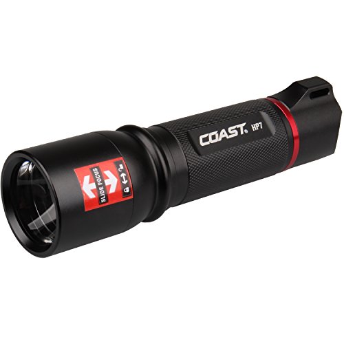 kraftmax Coast HP7 - Fokussierbare Hochleistungs LED Taschenlampe