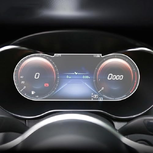 JiAQen Navigation Displayschutzfolie Auto Für Mercedes Benz GLC X253 2020-2022,Kratzfest Navigation Schutzfolie Auto Navi Folie Zubehör,A/GPS navigation film