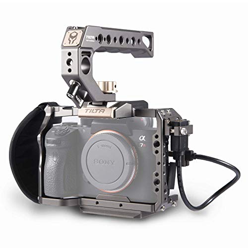 Tilta TA-T17-A-G Kamera Käfig Camera Cage für Sony A7 / A7SII / A9 / A7RIII / A7III / A7RIV Camera Rig (ILCE-7RM3 / A7R Mark III/ILCE-7RM4) TILTAING A7/A9 Series Kit A