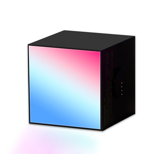Yeelight Cube Lampe de Table intelligente Wi-Fi/Bluetooth Noir