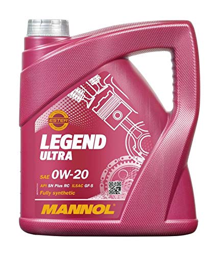 MANNOL 1 x 4 Liter, Legend Ultra 0W-20 Motoröl 229.71 Longlife-17 FE+ Gen 2