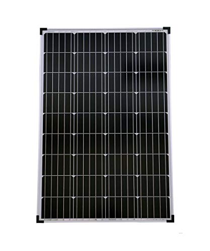 solartronics Solarmodul 100 Watt 1000x675x30 Monokristallin Solarpanel Solarzelle 5 Busbars 12V