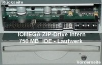 Iomega Zip 750 ATAPI, 750MB Zip-Laufwerk (Retail)