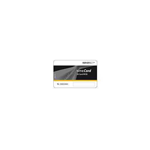 Reiner SCT timeCard Kontaktlose Smart Card – Schlüsselkarten (schwarz, weiß)