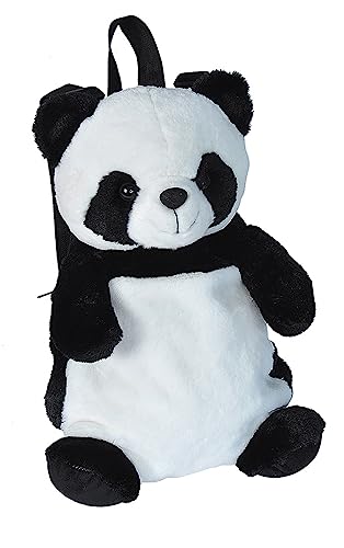 Wild Republic 20881 Panda Plüschtier, Kuscheltier Rucksack, Stofftier, 36 cm, Multi