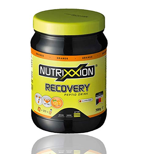 NUTRIXXION® | Recovery Drink mit BCAA & Peptide, Regenerationsgetränk nach dem Sport, Energy Drink, Orange | 700 g