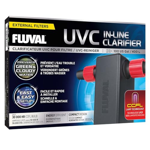 Fluval UVC-Klärer -UVC Klärer mit CCFL-Lamp Technologie
