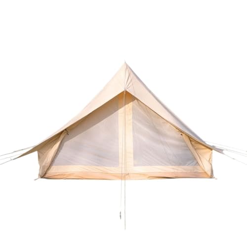 Tent Camping Outdoor-Campingzelt, Tragbar, Faltbar, Hausartig, Wasserdicht, Dicke Baumwolle, Sonnen- Und Regensicheres Familienzelt Zelt (Color : X, Size : B)