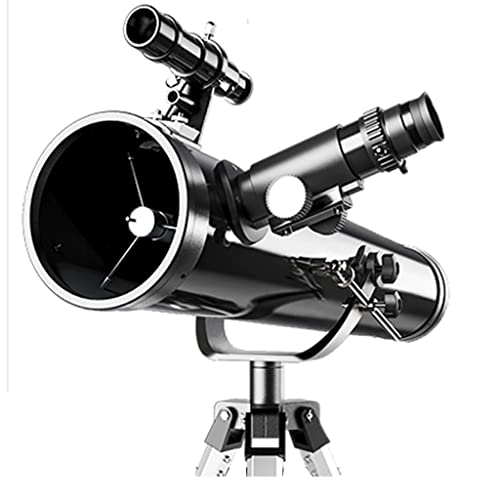 Teleskop für Astronomie, tragbares Teleskop – einfach zu montieren und zu verwenden – ideal für Kinder und Anfänger Erwachsene – astronomisches Teleskop für Mond, Sternenbeobachtung, Full Moon