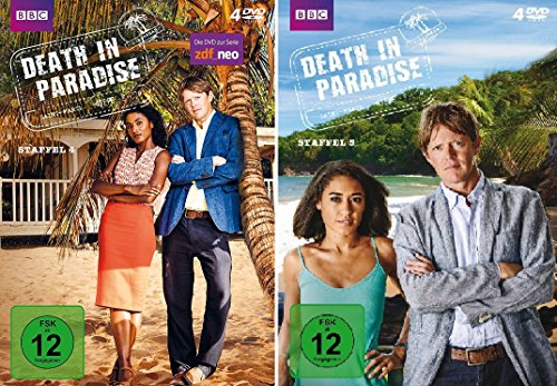 Death in Paradise - Staffel 4+5 im Set - Deutsche Originalware [8 DVDs]