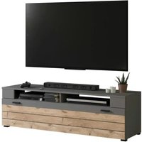 TV Lowboard ¦ grau ¦ Maße (cm): B: 140 H: 43 TV- & Media Möbel > TV-Tische - Möbel Kraft