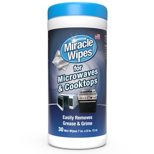 MiracleWipes Reinigungstücher für Mikrowelle und Herd