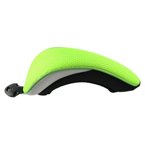 Golfschläger-Schlägerkopfhüllen aus Eisen, Hybrid Utility Headcover, Ersatz-Schutzhülle mit austauschbarem Nummernschild-Set, passend for alle Marken (Color : Green)