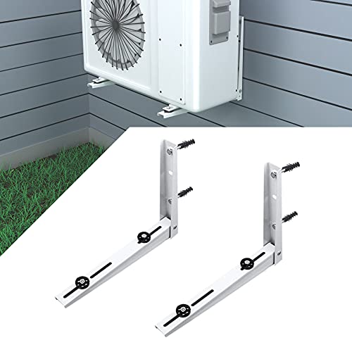 LBG Products Wandhalterung für Ductless Mini Split Klimaanlage Kondensator 1-2P, unterstützt bis zu 120 kg (7000-12000 BTU)