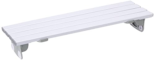 Homecraft Savanah Slatted Bath Board, Strong, Comfortable, and Sturdy Plastic Bath Board, Four Slat Board with Quick Draining Design, 711mm Length and 232mm Wide, (Eligible for VAT relief in the UK)