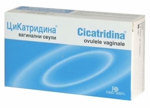 Cicatridina Vaginal-Eiswürfel, 10 Läsionen von Vaginalschleimhautinfektionen, Trockenheit