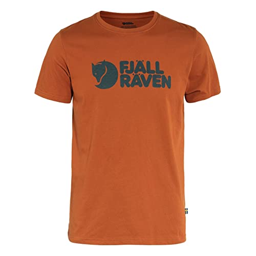 Fjällräven - Fjällräven Logo T-Shirt - T-Shirt Gr L orange/braun