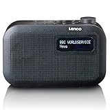 Lenco Lenco PDR-016BK - DAB+ Taschenradio