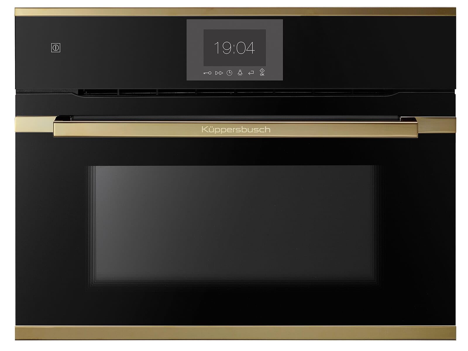 Küppersbusch CBM 6550.0 S4 K-Series. 5 Compact Backofen mit Mikrowelle Schwarz/Gold