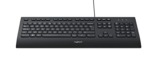 Logitech corded k280e - tastatur - usb - us international - - 920-005217 - 5099206046856