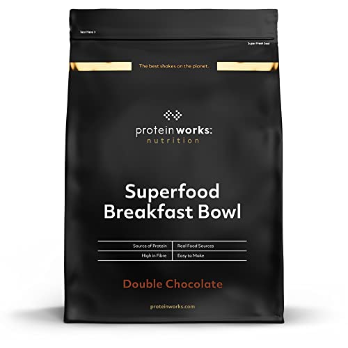 Superfood Breakfast Bowl | Double Chocolate | Proteinreich | Protein Works | 2.4kg