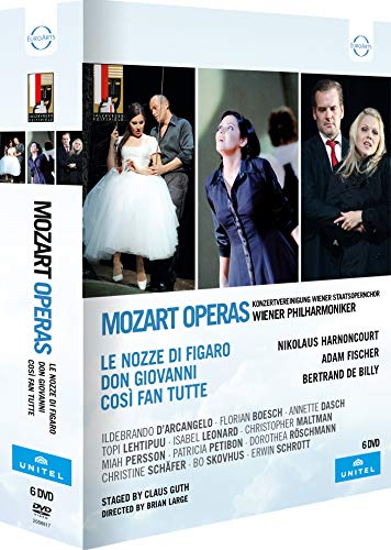 Mozart Opern: Cosi fan tutte - Don Giovanni - Le nozze di Figaro [6 DVDs]