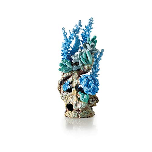OASE biOrb 71935 Korallenriff Ornament blau – Aquariendekoration in Form einer Koralle zur Gestaltung von bezaubernden Unterwasserwelten in biOrb-Aquarien für Süßwasser und Meerwasser geeignet