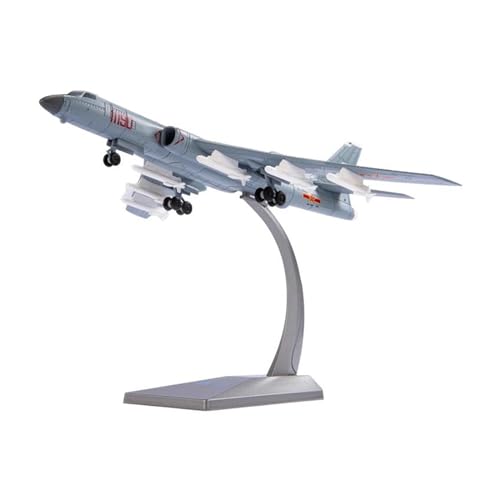Aerobatic Flugzeug Für H-6K Strategic Bomber Fighter Legierung Simulation Modell Militär Ornamente Sammlung Display Druckguss Maßstab 1:144