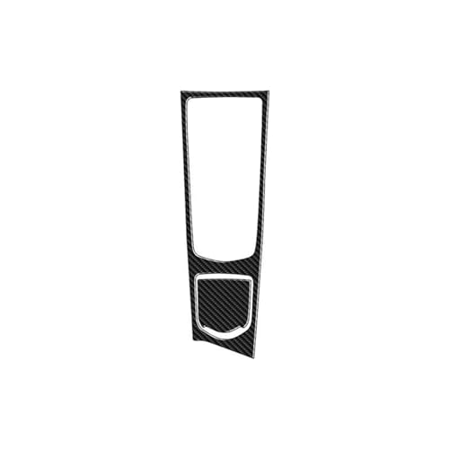 Auto-Styling Zubehör Für Panamera 2010-2016 Center Konsole Getriebe Shift Panel Dekoration Abdeckung Carbon Faser Auto Innen Dekorative Aufkleber Innenraum Von Autoteilen (Color : Black-RHD)