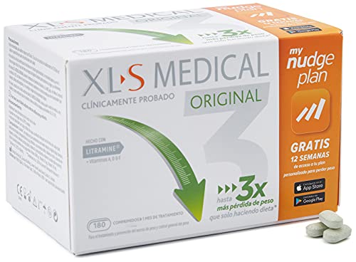 XLS MEDICAL ORIGINAL nudge 180 comprimidos