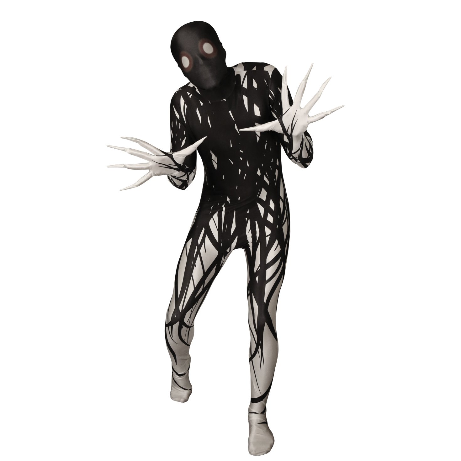 Morphsuits Zalgo Kostüm Erwachsene, Monster Verkleidung, Halloween und Karneval - XXL (186cm-206cm)
