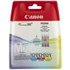 Canon CLI-521 Multipack Tintenpatrone Gelb, Cyan, Magenta